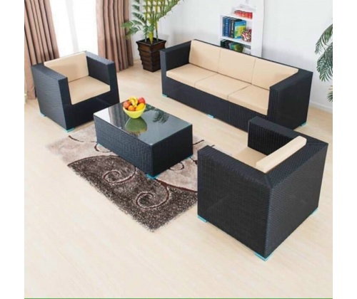 BỘ SOFA NHỰA GIẢ MÂY TB 137